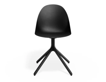 Pebble Chair Blackseat Swivelbase