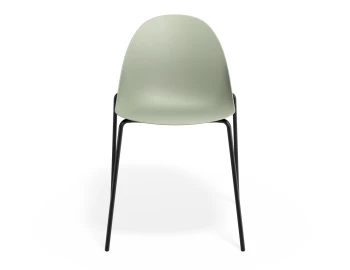 Pebble Chair Greenseat 4postblack