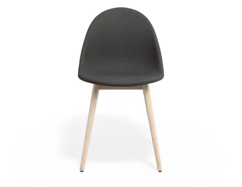 Pebble Chair Greyfabricseat Beechbase