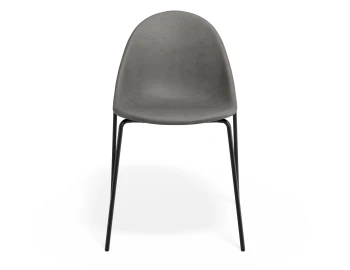 Pebble Chair Greypuseat 4postblack