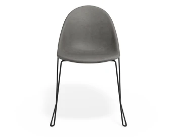 Pebble Chair Greypuseat Sledblack