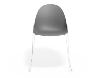 Pebble Chair Greyseatv2 Sledwhite
