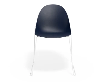Pebble Chair Navyseat Sledwhite