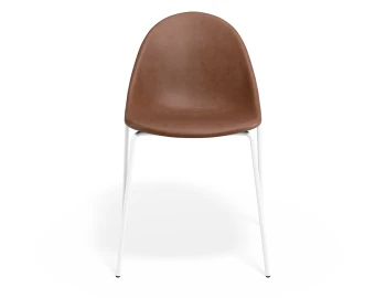 Pebble Chair Tanpuseat 4postwhite