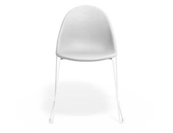 Pebble Chair Whitepuseat Sledwhite