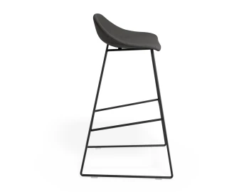 Pop 75cm Greyfabric Blackframe