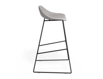 Pop 75cm Lightgreyfabric Blackframe