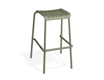 Roku Backlessbarstool Green