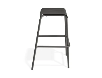 Roku Backlessbarstool Charcoal