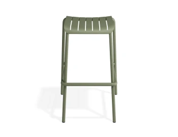 Roku Backlessbarstool Green