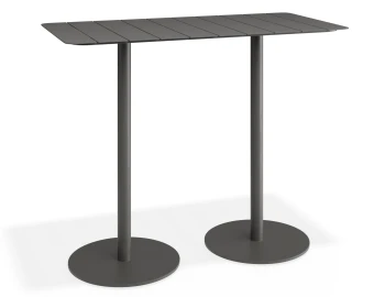 Roku Bartable 130x65 Charcoal