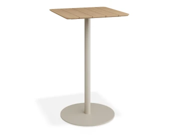 Roku Teakbartable 65x65 Latte