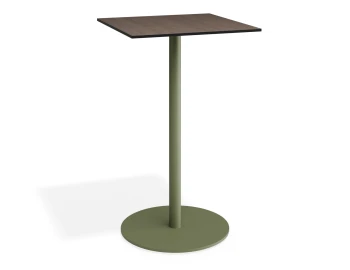 Solara 65x65 Bartable Greenbase Notaiowalnut