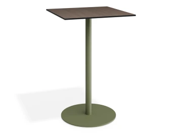 Solara 70x70 Bartable Greenbase Notaiowalnut