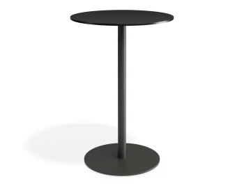 Solara 75dia Bartable Charcoalbase Athenastone