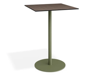 Solara 75x75 Bartable Greenbase Notaiowalnut