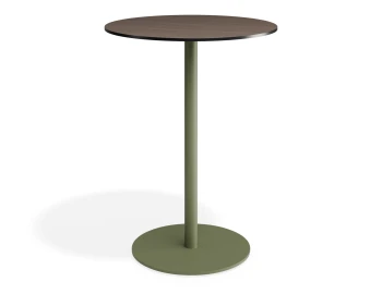 Solara 80dia Bartable Greenbase Notaiowalnut
