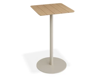 Roku Teakbartable 65x65 Latte