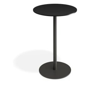Solara 75dia Bartable Charcoalbase Athenastone
