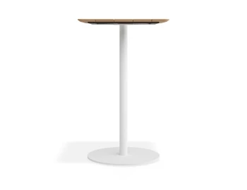 Roku Teakbartable 65x65 White