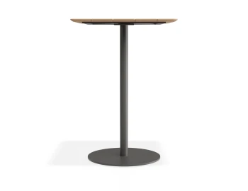 Roku Teakbartable 75x75 Charcoal