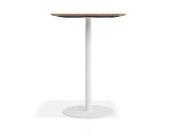 Roku Teakbartable 75x75 White
