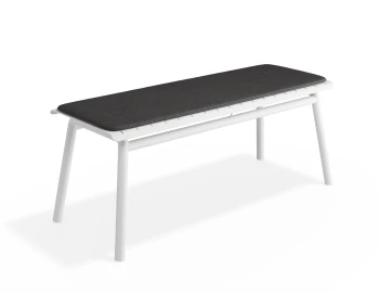 Roku Bench120 Charcoal White