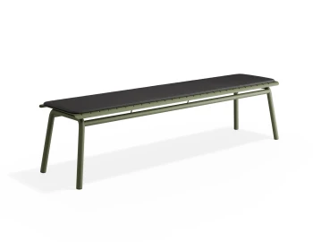 Roku Bench190 Charcoal Green