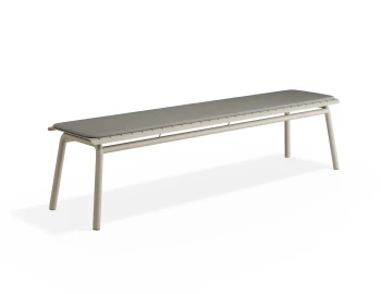 Roku Bench190 Lightgrey Latte