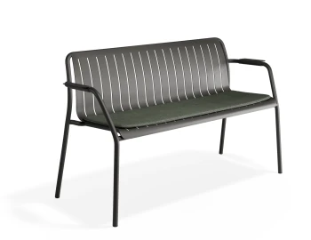 Roku Gardenbench Green Charcoal