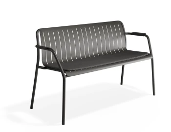 Roku Gardenbenchseatpad Charcoal