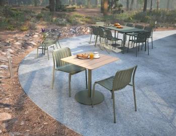 Roku Cafeset Teakgreen
