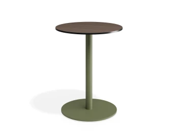 Solara 60dia Cafetable Greenbase Notaiowalnut