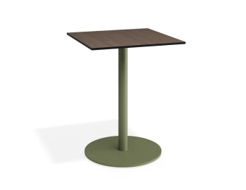 Solara 60x60 Cafetable Greenbase Notaiowalnut