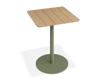 Roku Teakcafetable 65x65 Gree