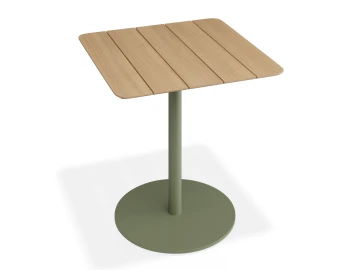 Roku Teakcafetable 75x75 Green