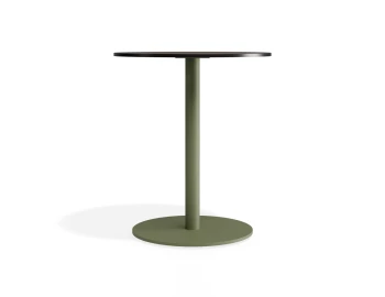 Solara 65dia Cafetable Greenbase Notaiowalnut