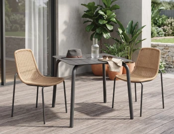 90cm Charcoal Table Roku