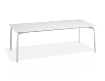 P2 Roku Diningtable 220x100 White