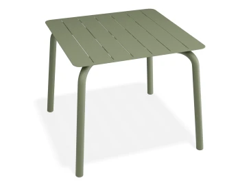 P2 Roku Diningtable 90x90 Green