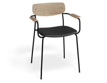 Rylie Armchair Ashnatural Blackpu