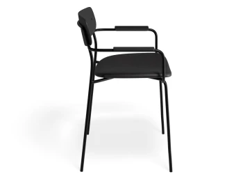 Rylie Armchair Ashblack Blackpu