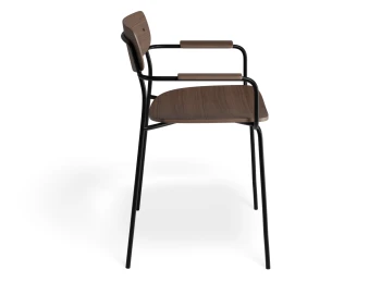Rylie Armchair Walnut Walnut