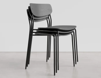 Rylie Chair Stack Black Product