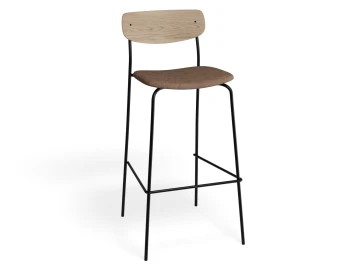 Rylie Barstool Ashnatural Printedsuede