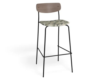Rylie Barstool Walnut Eucalyptpyramid