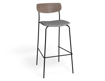 Rylie Barstool Walnut Lazaruslupine