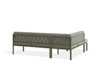 Sevillev2 Configh Greenframe Lightgreycushion Cushionextension