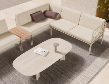 Vela Coffeetable Latte Dune Lifestyle