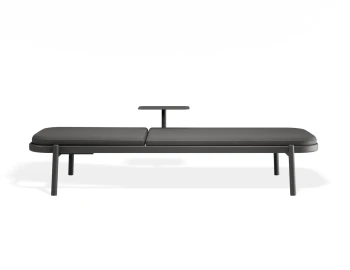 P 3b Verano Sunlounge Sidetable Charcoalframe Darkgreyfabric